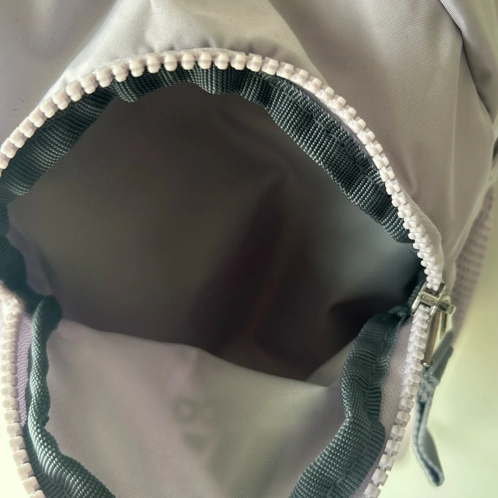 adidas Light Lavender Mini Backpack with Iridescent Logo - Picture 4 of 6